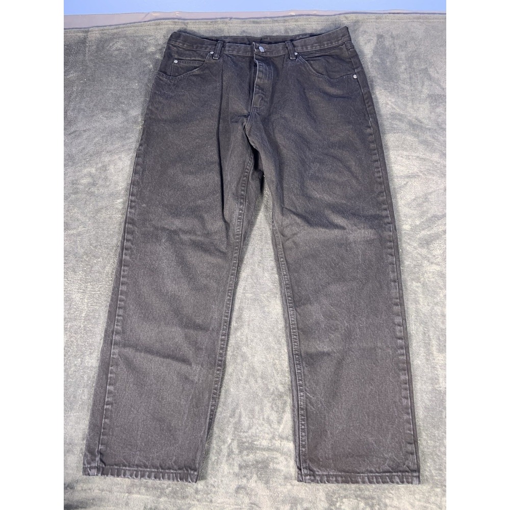Vintage Wrangler jeans brown cowboy mens 36x28